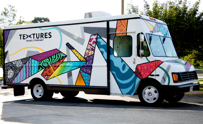 Richmond-based Textures launched its fashion truck in July. (Courtesy Textures)