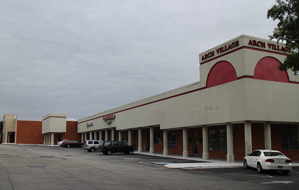 The 54,000-square-foot shopping center was built in 1977.