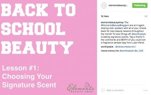 TFB Agency launched a micro-influencer campaign for ElementsBeautyShop.com for its "Back to School Beauty" campaign.