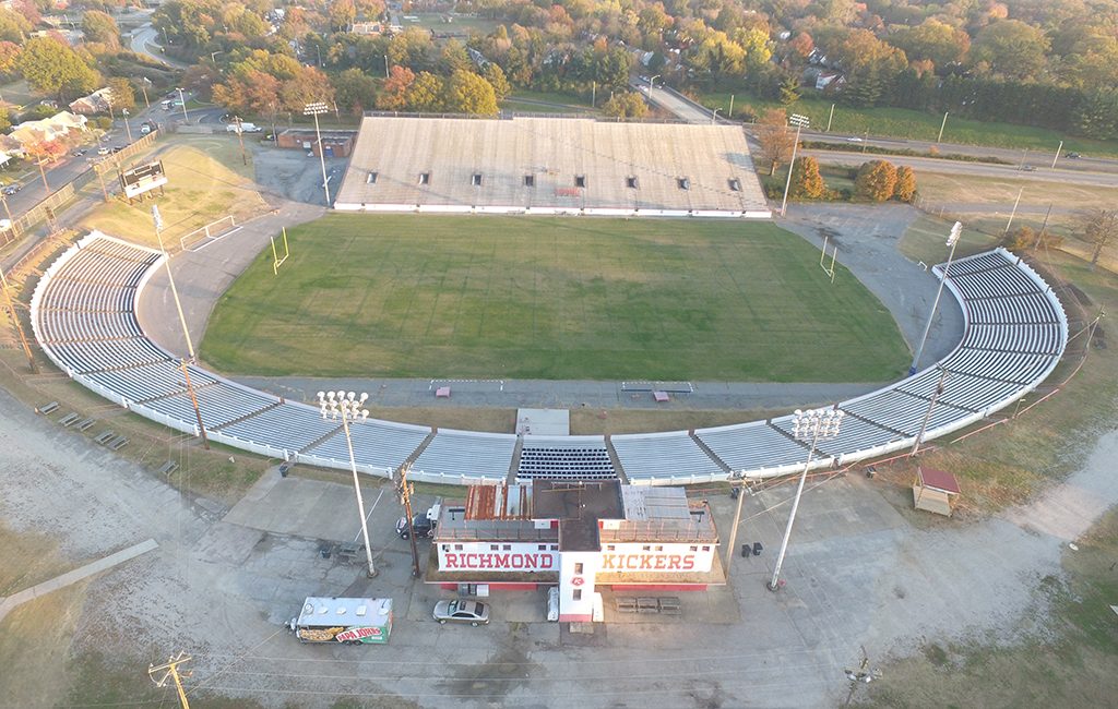 The Kickers are planning major renovations for City Stadium, just south of Carytown. (Kieran McQuilkin)