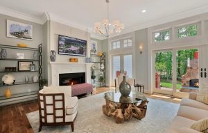 The six-bedroom, 5½ -bath Cheverton Lane home was listed May 29 by Donald Cahoon of Keller Williams Realty. (Courtesy CVRMLS)