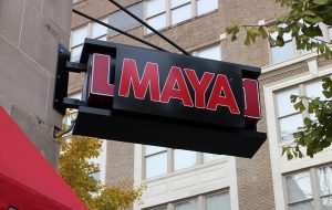 Maya Modern Mexican opened on the ground floor of the Berry Burk building last month. (J. Elias O'Neal)