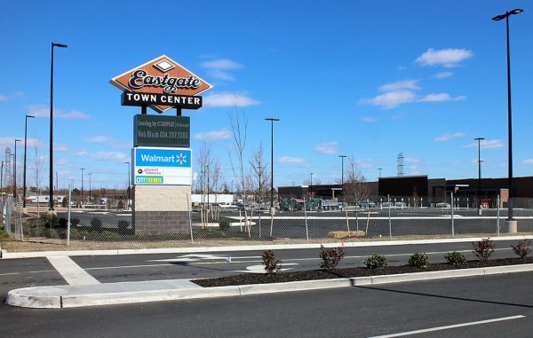 Several tenants have opened at the Eastgate Town Center development in Henrico. (J. Elias O'Neal)