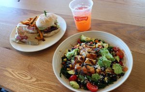The fast-casual chain serves grain bowls, salads, sandwiches, burgers and smoothies. (J. Elias O'Neal)