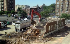 Chesterfield-based C.D. Hall Construction performed the demolition.