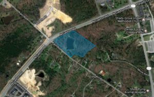 Home construction was approved for a 3.5-acre parcel at North Gayton and Kain roads.