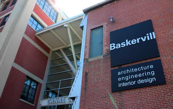 Baskervill's headquarters at the Canal Crossing development in Shockoe Slip. (Jonathan Spiers)