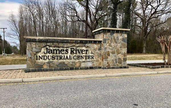 James River Industrial Center sign