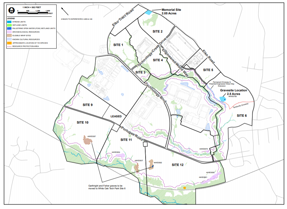 Relocation plan approved for graves in White Oak tech park - Richmond ...