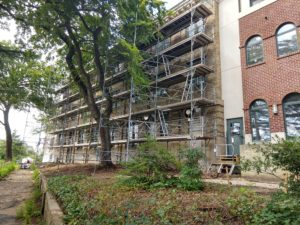 10.1R Richmond Hill scaffolding