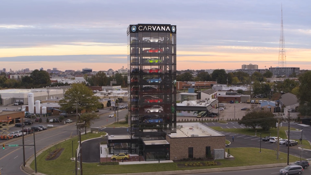 Carvana vending machine tower in Richmond sold to REIT for $8M - Richmond  BizSense