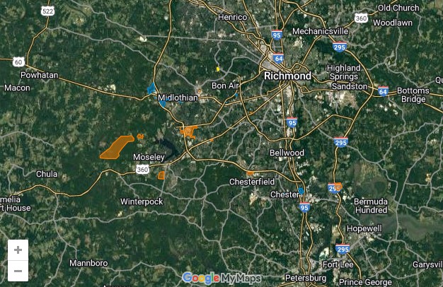 Chesterfield County development map - Richmond BizSense