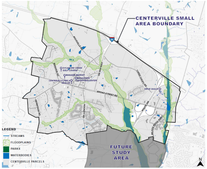 goochland centerville plan map