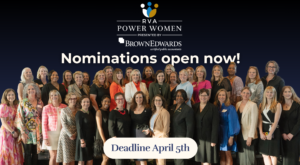 RVA Power Women Nominations Graphic for NF