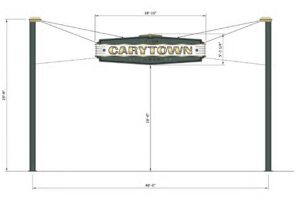 CarytownSign2