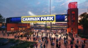 Carmax Park Main Entrance View