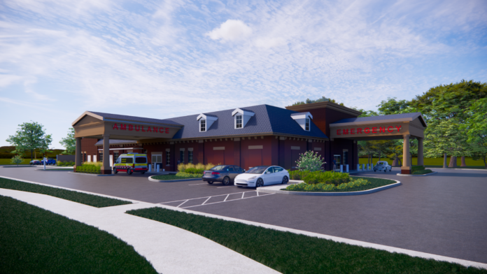 hca chesterfield er rendering