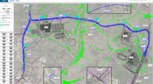 western area road project map