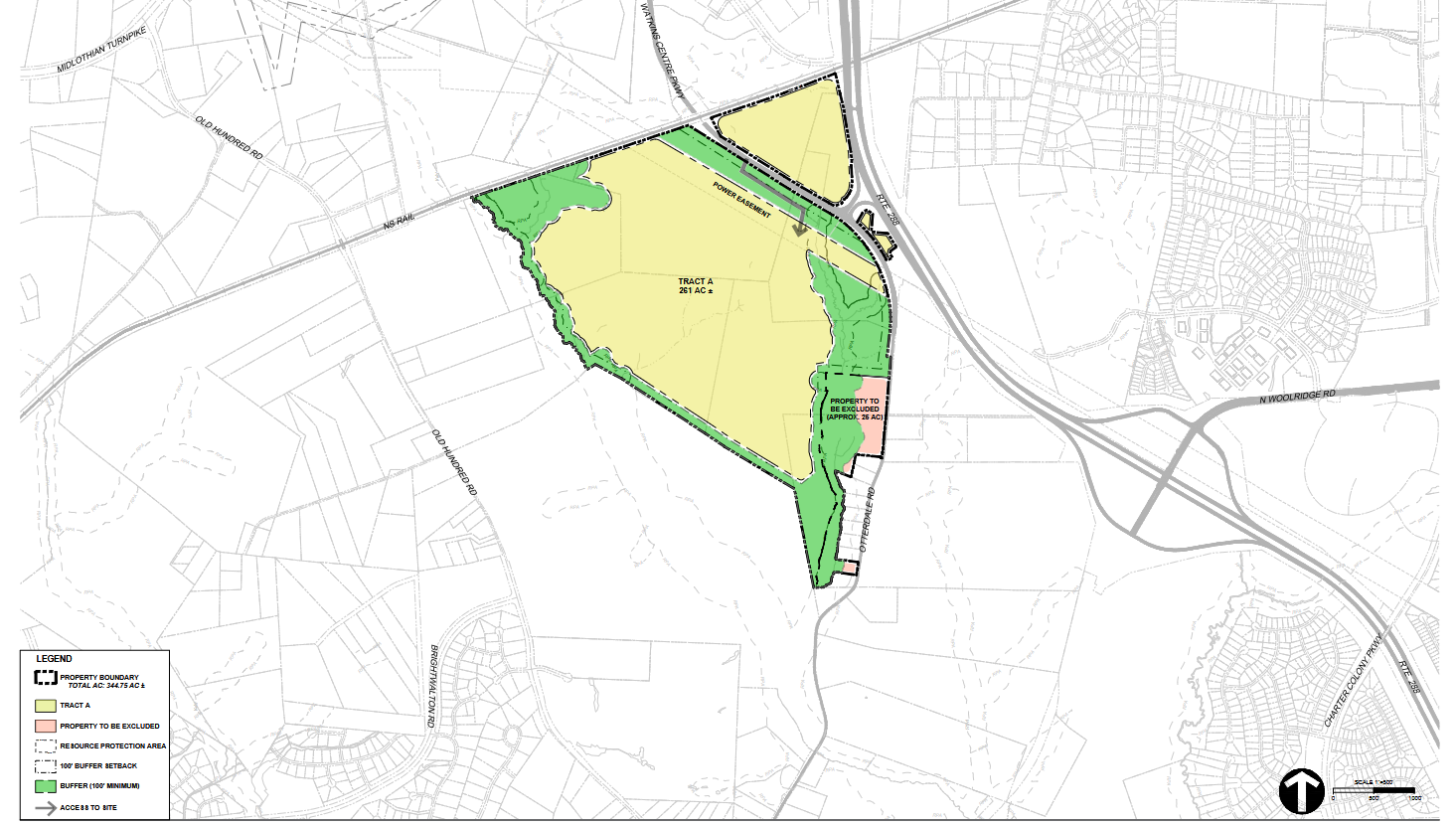 Chesterfield EDA lining up two data center projects in western part of the county 2 watkins centre data center project