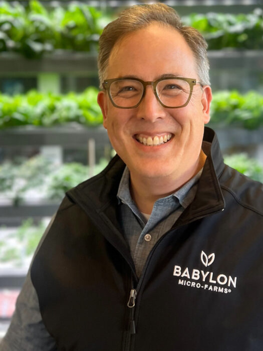 Marc Oshima CEO Babylon Micro Farms Headshot