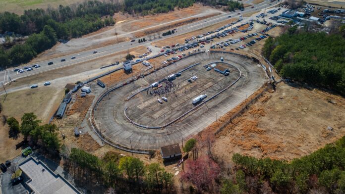 southside speedway aerial