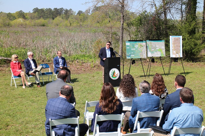 Wilton donates land to Henrico for new Tuckahoe Creek boardwalk that could span 2 miles 1 WiltonLanding1