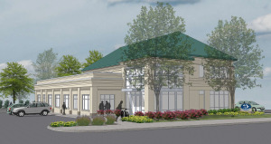 A rendering of the branch.