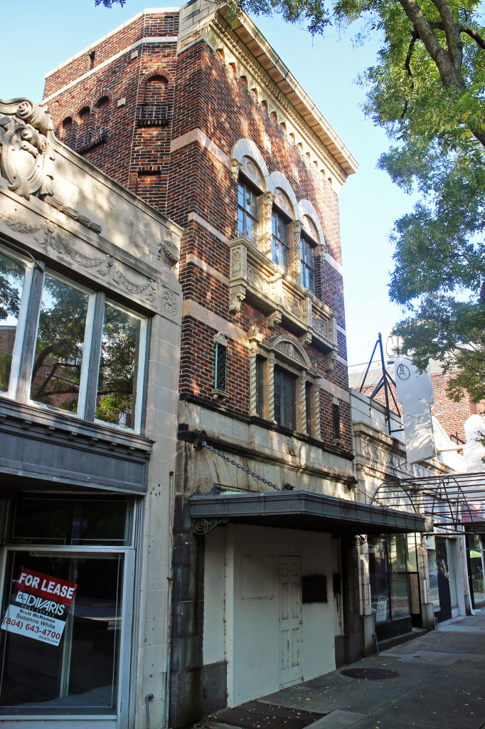 The owner of a local company is converting an East Grace Street building into offices. Photos by Michael Thompson.