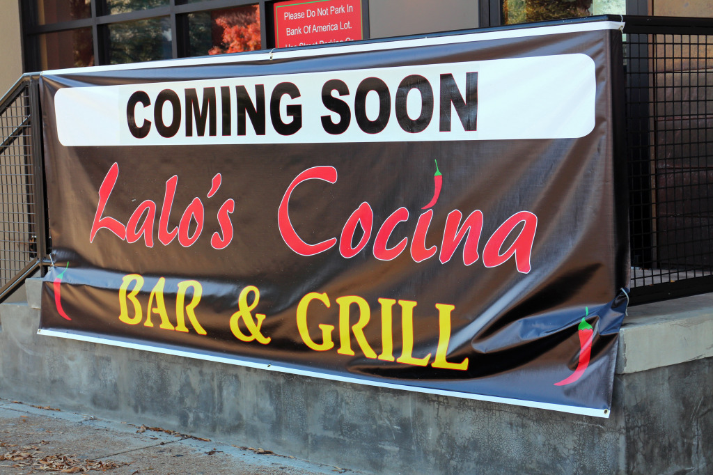 A new restaurant is opening on West Broad Street. Photo by Michael Thompson.