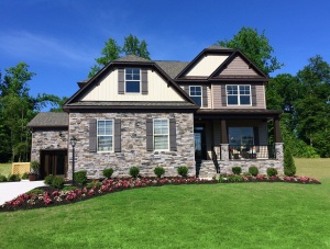 The Patriots Landing model home recently won an award for Best Curb Appeal.