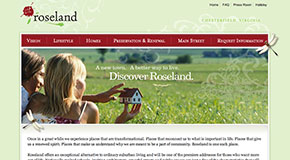 The Roseland website