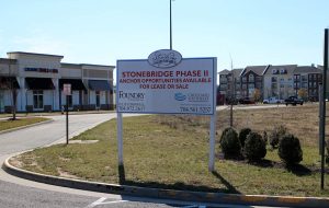 The Stonebridge Marketplace Shopping Center was sold in November for $12 million. (Jonathan Spiers)