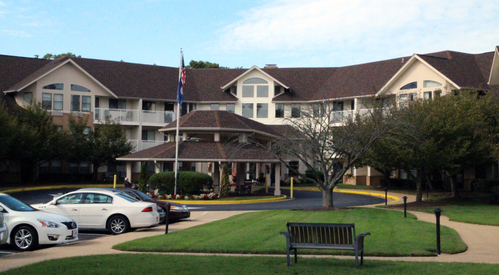 The Virginian, a senior living facility, was sold last week. Photo by Burl Rolett.