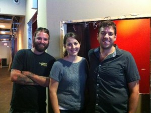 Josh Bufford, left, Jessica Bufford and Ian Kinker (File Photo)